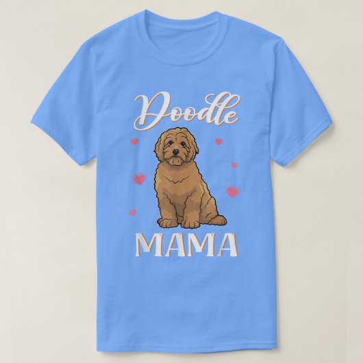 女性用のドードルドッグラバーアパレル Tシャツ (デザイン正面)