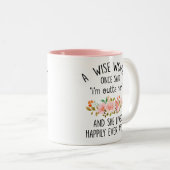 女性用の退職金、退職金おもしろい等 ツートーンマグカップ (正面右)