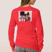 女性用の3枚のナツクラッカー Tシャツ (裏面)