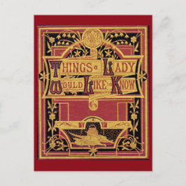 女性用はがき ポストカード