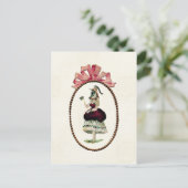 女性用はがき ポストカード (スタンド正面)