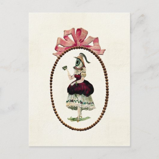 女性用はがき ポストカード (正面)