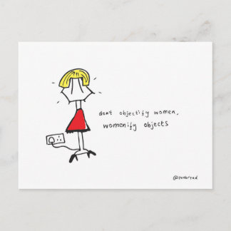 女性用はがき ポストカード