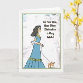 女性用ひじ脱臼のウェルカードを取得 カード (黄色い花)