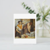 女性用アイロン紙はがき ポストカード (スタンド正面)