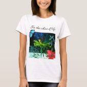 女性用アパレルジャ素晴らしージーTシャツ Tシャツ (正面)