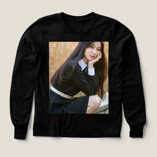 女性用アートグラフィックTシャツ - (デザイン正面)