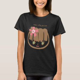 女性用アートTシャツ Tシャツ