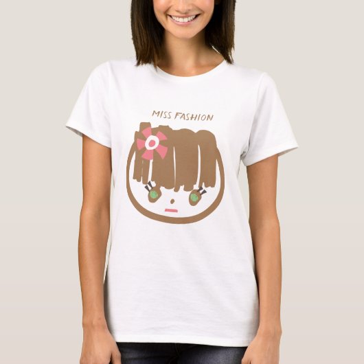 女性用アートTシャツ Tシャツ (正面)
