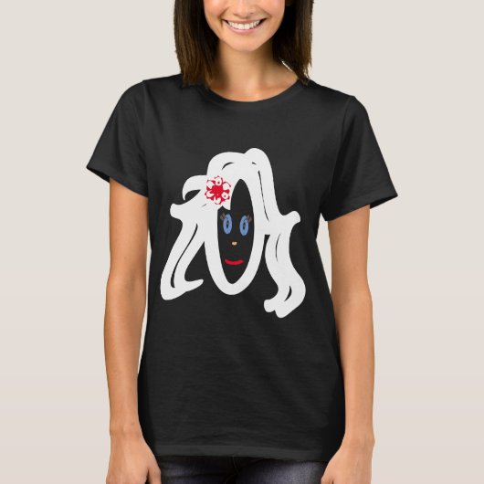 女性用アートTシャツ Tシャツ (正面)