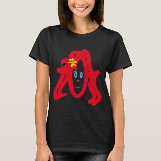 女性用アートTシャツ Tシャツ (正面)