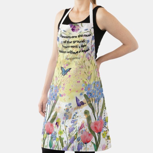 女性用オールオーバープリントエプロン エプロン (インサイチュ)