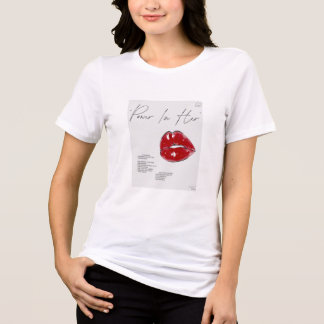 女性用カジュアルウェアTシャツ | ハーフスリーブコットントップ トライブレンドTシャツ