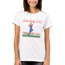 女性用ガーデニングTシャツ