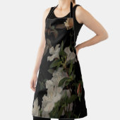 女性用ガーデンフラワーエプロン – つつじ&バラ エプロン (インサイチュ)