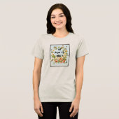女性用クラシックTシャツ トライブレンドTシャツ (正面全面)