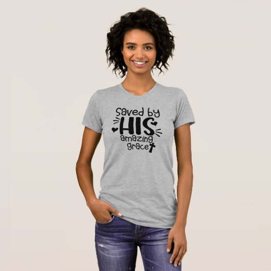女性用クリスチャンTシャツ Tシャツ (正面フル)