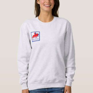 女性用クルーネックスウェットシャツ NEIHC スウェットシャツ
