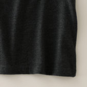 女性用グレーサイズ豊富Tシャツ プラスサイズTシャツ (デザイン-縁)