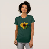 女性用コットンTシャツ 半袖 Tシャツ (正面フル)