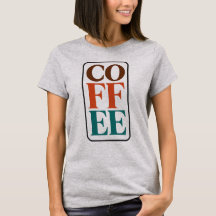 女性用コーヒーTシャツ | コーヒー愛好家のためのTシャツ