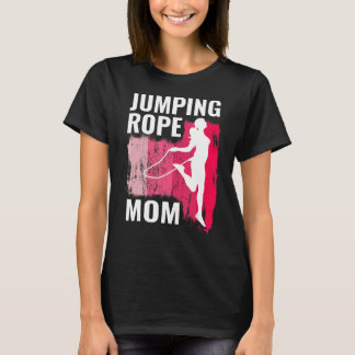 女性用ジャンプ縄母ロープジャンパー Tシャツ