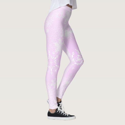 女性用スノーフレークレギンス レギンス (右)