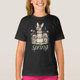 女性用スプリングラビット Tシャツ