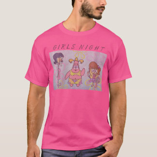 女性用スポンジ・ボブ スクエアパンツ パトリック スキッドワード ギャル Tシャツ