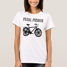 女性用スラックスの自転車のTシャツ Tシャツ