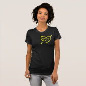 女性用スリムフィットTシャツ Tシャツ (正面フル)