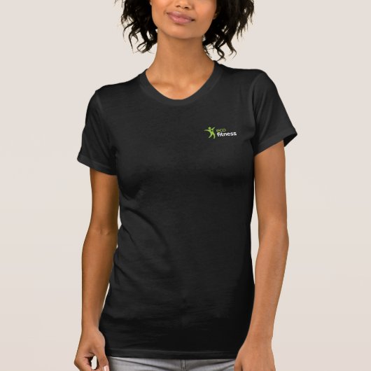 女性用スリムTシャツ |エコフィットネス Tシャツ (正面)