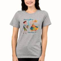 女性用ダインガスデーTシャツ