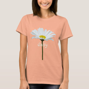 女性用デイジーTシャツ オーガニックカスタム デイジーシャツ Tシャツ