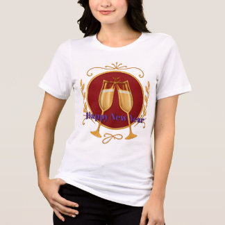 女性用トリブレンドシャツ - 謹賀新年 トライブレンドTシャツ