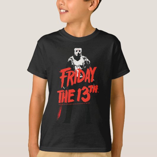 女性用ハロウィンデザイン ホラー クラシック Tシャツ (正面)