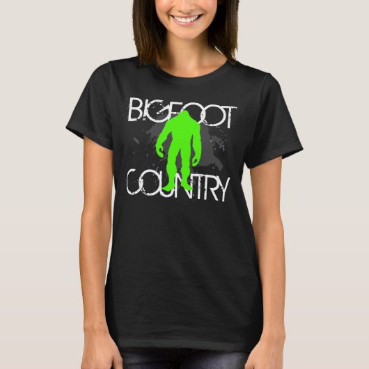 女性用ビッグフットTシャツ Tシャツ (正面)