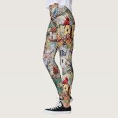  女性用ブーティリフティングティクトックお尻レギンス-高 レギンス (左)