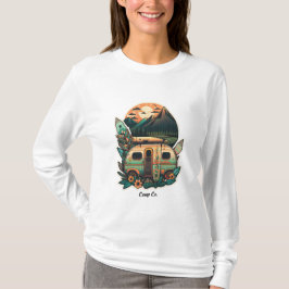 女性用ベーシックロングスリーブTシャツ Tシャツ