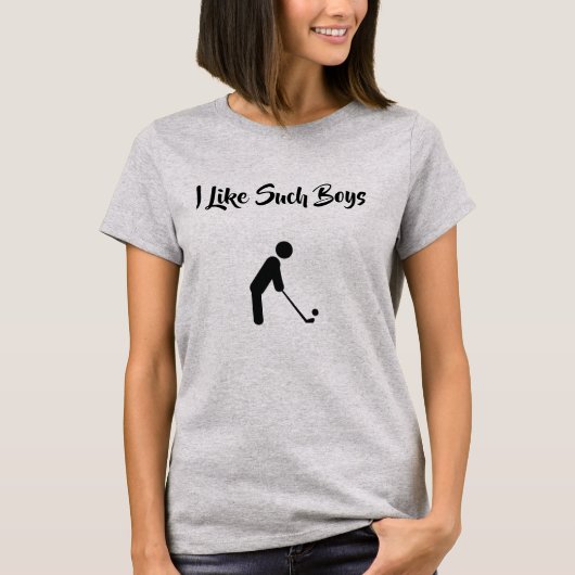 女性用ベーシックTシャツ｜こんな子好き Tシャツ (正面)