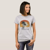 女性用ベーシックTシャツ Tシャツ (正面フル)