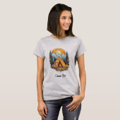 女性用ベーシックTシャツ Tシャツ (正面フル)