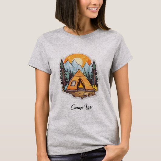 女性用ベーシックTシャツ Tシャツ (正面)
