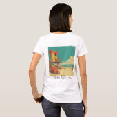 女性用ベーシックTシャツ Tシャツ (裏面フル)