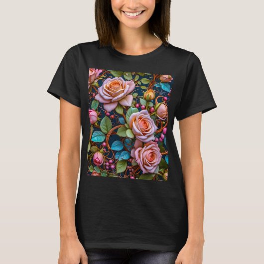 女性用ベーシックTシャツ Tシャツ (正面)