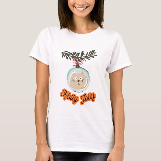 女性用ホリデーTシャツ Tシャツ (正面)