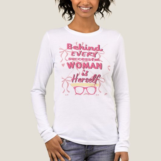 女性用ホワイトスウェットシャツ トライブレンドTシャツ (正面)