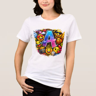 女性用ホワイトTシャツ トライブレンドTシャツ