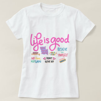 女性用ホワイトTシャツ Tシャツ