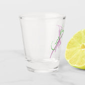 女性用ポールバーターを曲げる ショットグラス (左)